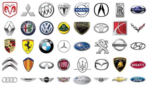 rare car logos